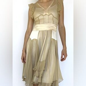 PHOEBE PHILO Chloe dress vintage sheer
